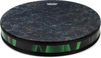 Remo ET-0216-41 Green & Clean Nightwaves Ocean Drum 16 x 2.5 inch - thumbnail