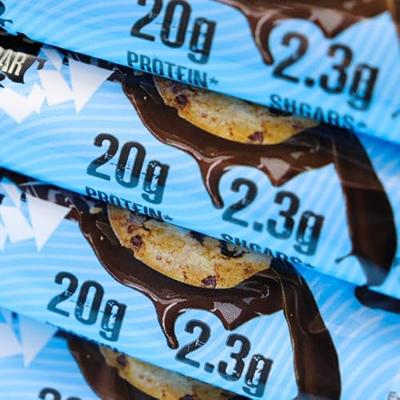 Warrior Crunch Bar Chocolate Chip Cookie Dough (12 x 64 g)