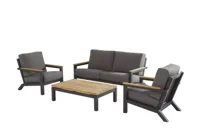 Capitol loungeset met teak tafel | 4 Seasons Outdoor - thumbnail