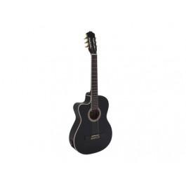 DIMAVERY CN-600L Classical Guitar, black