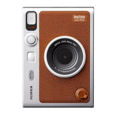 Fuji Instax Mini EVO Camera bruin USB-C