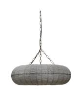 PTMD Hanglamp 'Lize', Glas, 51 x 17cm, kleur Transparant - thumbnail