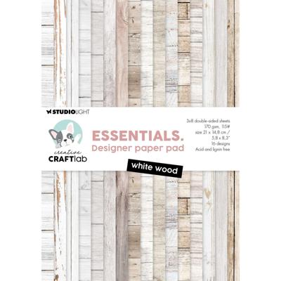 Creative Craftlab • essentials design paper pad white wood