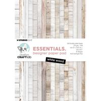 Creative Craftlab • essentials design paper pad white wood - thumbnail