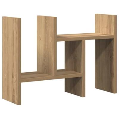VidaXL Bureau organizer artisan eiken 34,5 x 15,5 x 35,5 cm VidaXL Bureau organizer artisan eiken 34,5 x 15,5 x 35,5 cm