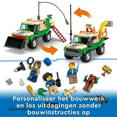 LEGO city - wilde dieren reddingsmissies constructiespeelgoed (60353)