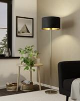 Eglo VloerlampMaserlo 38cm metaalgrijs zwart met goud - 95169 - thumbnail