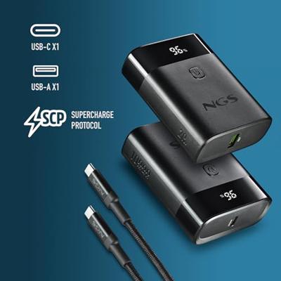 Powerbank NGS TWIX10 Zwart 10000 mAh