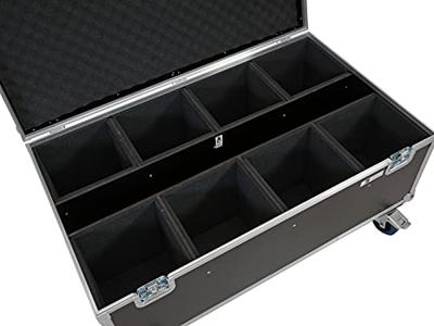 Roadinger ROADINGER Flightcase 8x LED IP PAR 7x8W QCL/7x9W SCL