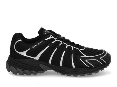 Tommy Hilfiger TJM outdoor runner BDS black Zwart maat 43