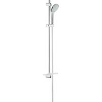 GROHE Euphoria 110 Duo Glijstangset - 90cm - ronde handdouche - 2 straalsoorten - gladde doucheslang - met zeepschaal - chroom 27225001 - thumbnail