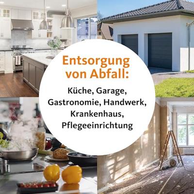 Vuilniszak 37 micron, ft 70 x 110 cm, 120 liter, zwart, rol van 25 stuks