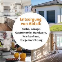 Vuilniszak 37 micron, ft 70 x 110 cm, 120 liter, zwart, rol van 25 stuks - thumbnail