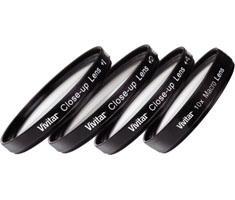 Vivitar VIV-CL-67 Serie 1 1 2 4 10 Close-up Macrofilterset met zak (67 mm), zwart, 20,8 x 11,2 x 3 cm