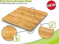 Leifheit Soehnle 63880 style sense bamboo magic digitale personenweegschaal - thumbnail