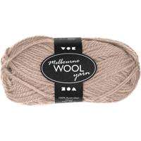 Creativ Company Melbourne wolgaren, l: 92 m, beige, 50 gr/ 1 bol - thumbnail