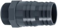 PVC slangtule met buitendraad - 1" x 30 - 32 mm - thumbnail