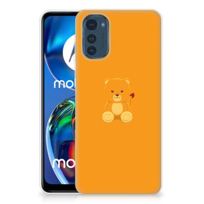 Motorola Moto E32/E32s Telefoonhoesje met Naam Baby Beer Motorola Moto E32/E32s Telefoonhoesje met Naam Baby Beer