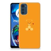 Motorola Moto E32/E32s Telefoonhoesje met Naam Baby Beer - thumbnail