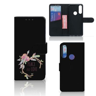 Alcatel 1S 2020 Leuk Hoesje Boho Text Alcatel 1S 2020 Leuk Hoesje Boho Text