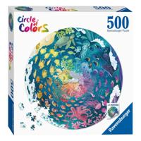 Ravensburger circle of colors puzzels - ocean, 500st. - thumbnail