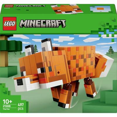 LEGO® MINECRAFT 6585528 De VOS (21588); deco op videospel; speelgoed