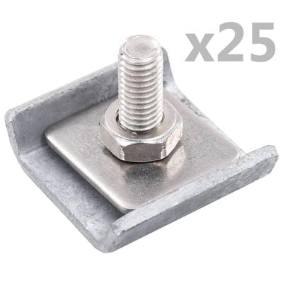 VidaXL Rastermatverbinding 25 sets antraciet VidaXL Rastermatverbinding 25 sets antraciet