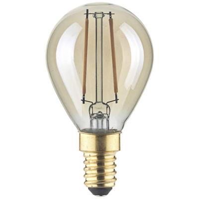 LightMe LM85054 LED-lamp E14 Kogel 4.5 W Barnsteen (Ø x l) 45 mm x 80 mm 1 stuk(s)