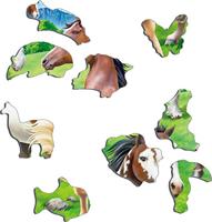 Selecta Larsen legpuzzel dieren - paarden, 65st. - thumbnail
