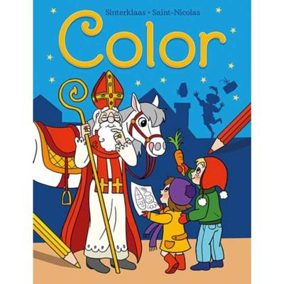 Deltas sinterklaas color kleurblok Deltas sinterklaas color kleurblok