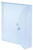 Foldersys geperforeerde showtas A4, blauw - thumbnail