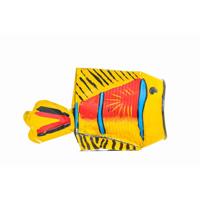 Tinnen Clown Vis (Geel) - thumbnail