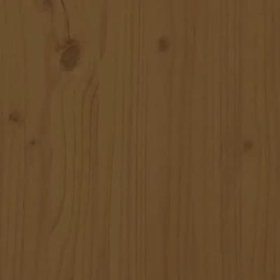Hoofdbord 166x4x100 cm massief grenenhout honingbruin - thumbnail
