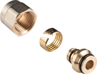 Cornat Vrs Schroefadapter 16X1/2 Ms-Ni - VRS671016N - thumbnail