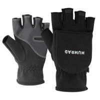 Humrao Winter Halve vinger Flip Cover Warme handschoenen voor buitensport Skiën en fietsen maat: L - thumbnail