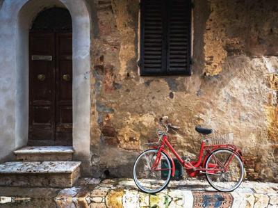 Fierood 70x50cm Tuinschilderij Customize-it - Customize it