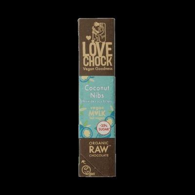 Lovechock Creamy Coconut Nibs (12st) Lovechock Creamy Coconut Nibs (12st)