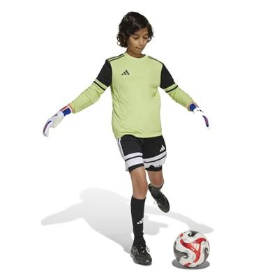 adidas Squadra 25 Keepersshirt Lange Mouwen Kids Neongeel Zwart