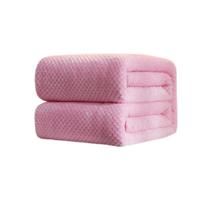 Verdiken effen kleur mesh ananas Flanel deken koraal fleece airconditioning sofa cover winter warme lakens gemakkelijk wassen Faux Fur dekens grootte - thumbnail