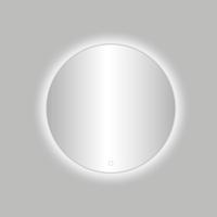 Badkamerspiegel Ingiro Rond 80x80cm Geintegreerde LED verlichting Touch Schakelaar - thumbnail
