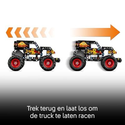 LEGO Technic Monster Jam Grave Digger vuur en ijs 42219 LEGO Technic Monster Jam Grave Digger vuur en ijs 42219