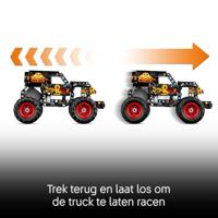 LEGO Technic Monster Jam Grave Digger vuur en ijs 42219 - thumbnail