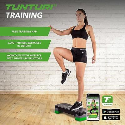 Tunturi Aerobic Fitness Stepper Easy | Verstelbaar | Zwart