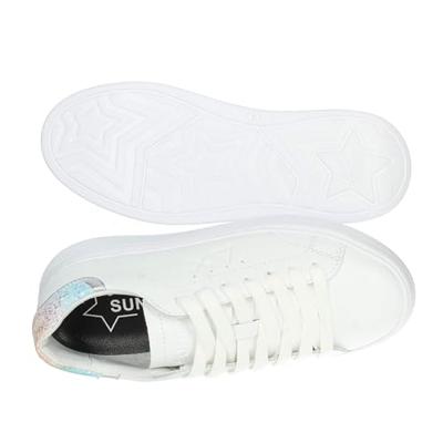Sun68 Grace Leather Z34226_144 Wit / Grijs-37 maat 37 - thumbnail