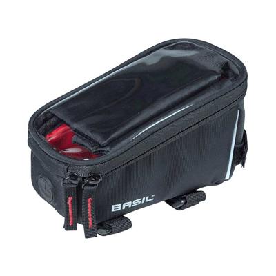 Basil sport design frame bag - zwart - frametas - unisex
