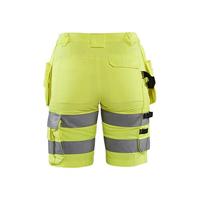 Blåkläder Dames High-Vis short met stretch 71861811 | High-Vis Geel | Maat 34 - 7330509729731 - thumbnail