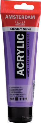 Royal Talens Amsterdam Acrylverf 120 ml - Ultramarijn Violet 507