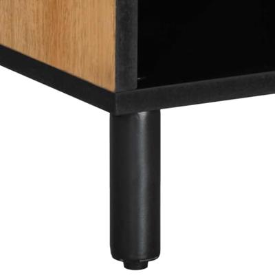 Tv-meubel 100x33x46 cm massief mangohout bruin