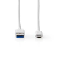 Nedis CCGW61650WT10 Usb 3.1 Cable (gen2) Usb-c™ Male - A Male 1.0 M White - thumbnail