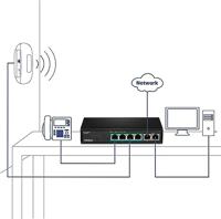 TRENDnet TPE-S50 6-poorts PoE-switch 10/100Mbps 60W - thumbnail